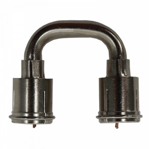 Puente coaxial curva 17mm