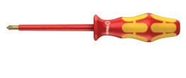 PZ/S1X80 - HU000363 - 165 i PZ / S Llave de abertura aislado VDE a tornillos Másminus (Pozidriv / carro) PZS1 HT ITALIA