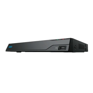 Reolink NVR 16 Canais PoE - Suporta câmaras até 12MP - Deteção de pessoas / animais de estimação / veículos - e-SATA - 4TB HDD - Apta para Interior