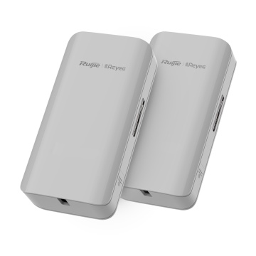 Reyee - Conexión sin cables hasta 500m - Frecuencia 2,400 GHz 2,483 GHz - Con base em 802.11 b/g/n - IP55, adaptar a exterior - 2 unidades conjunto
