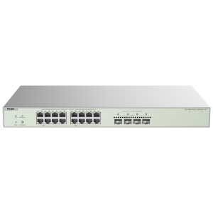 Reyee Switch PoE Cloud Layer 2 - 16 ports Poe multigigabit + 4 10 Gbps SFP + - POE 802.3af / at / bt a 90W / maximum 370W - Lag statique / dhcp snoop / igmp snoop / Mirror port