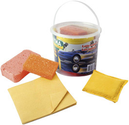 RN-100379 - BALDE SAYMA C/ACESSORIOS DE LIMPEZA AUTO REF653