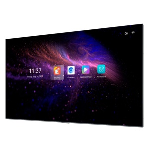 SAFIRE 115-Zoll-4K-LCD-Monitor – Auflösung 3840 x 2160 – Android 14 – Mehrere Ein-/Ausgänge – 16/7-Nutzung
