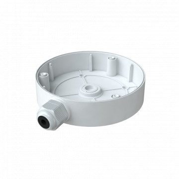 SAFIRE SAMART DÉRIVATION BOX - Pour les chambres à dômes - APT pour une utilisation extérieure IP66 - Installation de plafond ou mur - Diamètre de base 131 mm - Passeur de câble