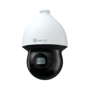 Safre Smart - IP Camera PTZ GAMA I1 Intelligence artificielle - Résolution 4 Megapixel (2560x1440) | WDR 120 dB - Zoom optique 40X | IR 350m - automatiquement, humains et véhicules | Alarmes - IP67 Imperméabilité & amp; IK10 | Poe + (IEEE802.3at)
