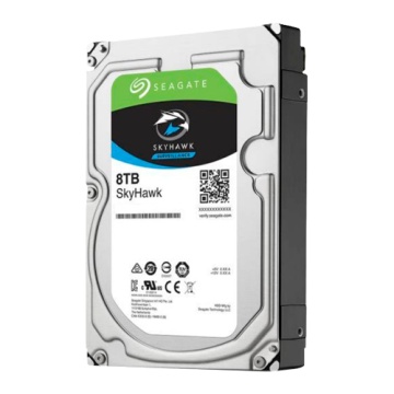 Seagate Skyhawk Disque dur - Capacité 8 TB - SATA Interplay 6 Go / S - Modèle ST8000VX004 - Spécial pour les vidéocraveurs - lâche ou installé sur DVR