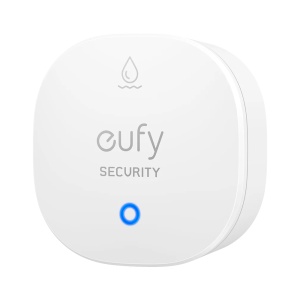 Sensor de inundação e congelamento Eufy - Sem fios 868 MHz - Compatível com o sistema de alarme Eufy - Botão de ligação rápida à HomeBase - Funcionamento a pilhas - Apto para interior