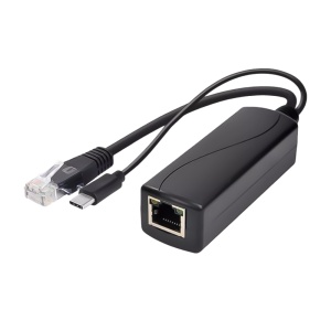 Separador PoE económico e prático de 23W. - Partilha energia e dados de rede em simultâneo. - Suporta carregamento rápido QC3.0 e PD3.0 do tipo C. - Transmissão de alta velocidade até 2.5 Gbps. - Proteção contra isolamento e curto-circuito. - Design portá