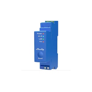 Shelly PRO 1 - Módulo de riel DIN con 1 relé para automatización WiFi / BT / LAN - 110 / 240VAC 16A