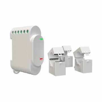 SHELLY3EM - MÓDULO MEDIDOR CONSUMO TRIFÁS WIFI CONT CONTATOR