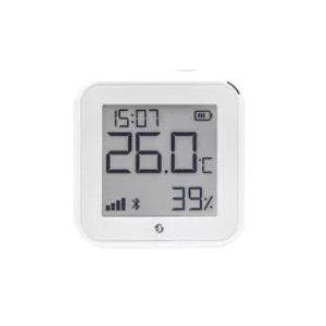 Shellyh & Tgen3MW - Environmental Monitoring of Temperature and Humidity with WiFi and E -Ink Display - White