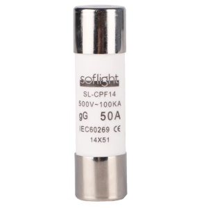 SOFLIGHT-SL-CP14X51-63A-GG-fuse 14x51 63a gg