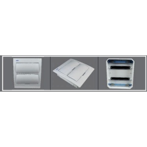 Soflight - SL -CP52024 - Rahmenbett 24 Module mit undurchsichtiger Tür