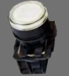 Soflight - SL -CPB01AW3161-230 - Bouton de pression en plastique de lumière blanche 1NO 230VAC