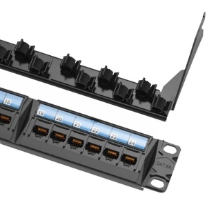 SOFLIGHT - SL-NW50-PPM01-C6A - Patch Panel Modular Cat 6 A, não Blindado 24 Portas 1U