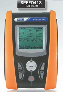 SPEED 418 - HV000418 - Ensayador de seguridad a medidas de tiempo de viaje RDC e resistencia à Tierra HT ITALIA