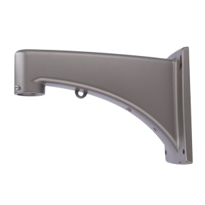 Suporte de parede - Para domes motorizadas - Apto para uso no exterior - Cor cinza - Passador de cabos - 216 mm (Al) x 141 (Lg) x 314 (Pf) mm
