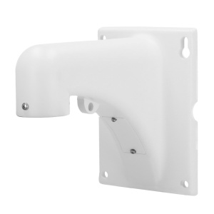 Suporte de parede - Para domes motorizadas - Apto para uso no exterior - Cor branco - Passador de cabos - 230.3mmx141mmx201.5mm
