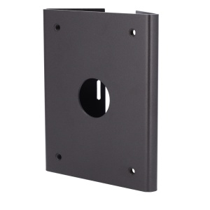 Suporte do poste - Para câmaras UNIVIEW PTZ - Apto para uso no exterior - Cor cinza - Passador de cabos - 215 mm (Al) x 175 (Lg) x 60 (Pf) mm