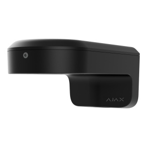 Suporte - Para câmaras Bullet, Dome e Turret Ajax - Apto para uso exterior - Instalação na parede ou num poste - Cor preta | 96 × 117 × 237 mm | 810 g
