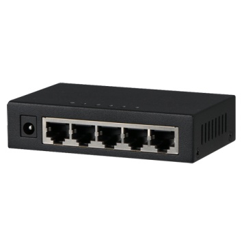 Switch Branded Gigabit - 5 ports RJ45 - Speed 10/100/1000 Mbps - High Speed on all ports - specific for high performance networks - Plug & AMP; Play