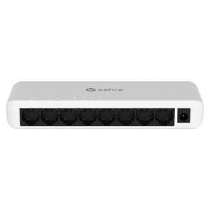Switch Gigabit não gerenciável - 8 portas RJ45 Gigabit 10/100/1000 Mbps - Deteção automática de cruzamento Auto MDI/MDIX - Design ultraleve e silencioso para secretária - Tecnologia de eficiência energética IEEE 802.3az - Controlo de fluxo IEEE 802.3x Ful