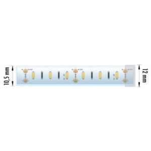 Tape LED Epro 9.6W 60L 12V 6500K IP67 5MT