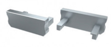 TIPO D TP1191 - Arriba Plástico. Plata P/Perfil TIPO D 1un