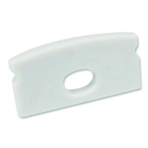 Topo p/ Perfil Aluminio Saliente S/Aba 17x8x2000mm Branco
