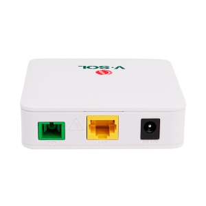 V-SOL ONT XPON - 1X PON 1x LAN RJ45 10/100/1000Mbps - Ideal para FTTH doméstico e empresarial
