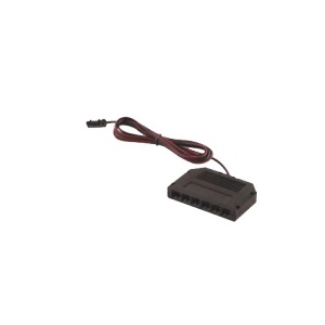 Verteiler mit Ministecker 6-Stecker 2m Schwarz