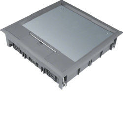 VQ12127011 - Deckel ENSA. Quadr 244x244 24m Getreide 12mm Hager EAN: 4012002245019
