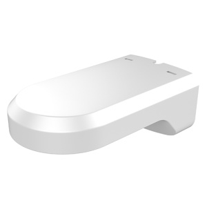 Wall holder - Fixed Post - White Color - Housed Material with Spray Treatment