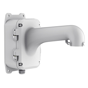 Wall support - connection box - fit for use abroad - white color - cable dowel