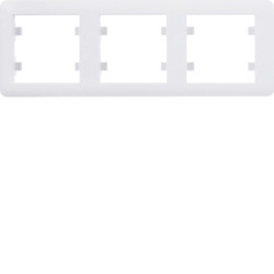 WL5230 - lumina - Quadro x3 horizontal, branco HAGER EAN:8694407000095