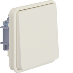 WNA022B - Cubyko - Botón inversor, blanco HAGER Ean:3250617175227