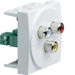 WS261 - Systo 2M 3 RCA (White + red + Yellow)