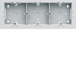 WXA683B - gallery Caixa ap. superf. tripla, branco HAGER EAN:3250617190473