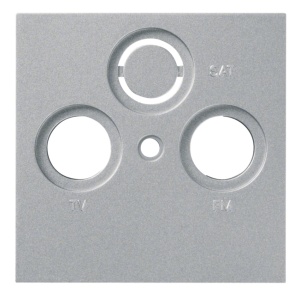 Wya206 - Mirror TV 2/3 exits, silver