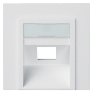 Wya510 - Mirror RJ45 Cat.6a Simple, White