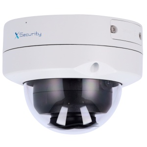 X-Security Câmara IP Turret - 4 Megapíxel (2688x1520) - Lente 2.8 mm - IV 50 m | Alarmes | Áudio | Microfone incorporado - IV | MDS | Contagem de pessoas | Mapa de calor - MicroSD IP67 IK10 PoE [%VAR%] PoE Saída HDMI