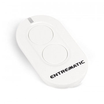 ZEN2W - Emisor de 2 canales 433 megahercio laminación-código. Color blanco. Configurable no modo AES128
