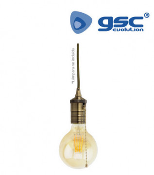 000705239 - 8433373052390 Luminary Explent String E27 1M Altes Gold