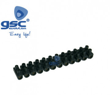 001000112 - 8436021941121Pacote de 10 Tiras de Conexão 16 mm2 - Pretas