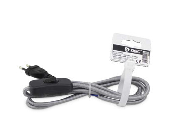 001102965 - 843373029651cobo textile 1,5m (2x0,75 mm) Plug + in Red / White