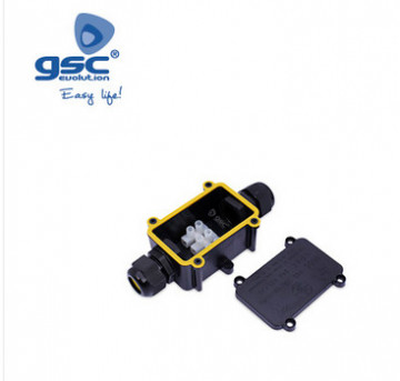 001105531 - 8433373055315Caixa de conexão à prova d'água + faixa IP68 de 0,5-2,5 mm