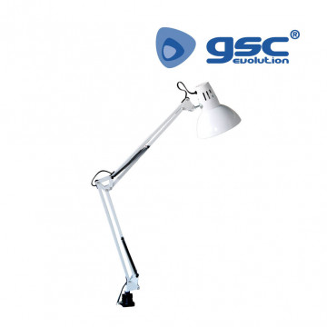 001900396 - 8436021943965 TABLE LAMP E27 40W - WHITE