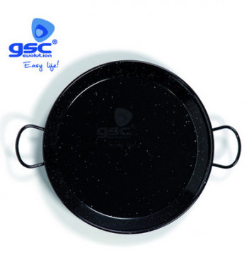 002701799 - 8411470001060Emaillierte Stahlpfanne Ø360mm 7 Portionen