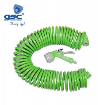 003602027 - 8433373020276 7.5m spiral hose with 7 functions