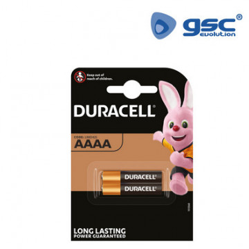 009000145 - 5000394041660Bateria alcalina Duracell M3 AAAA Blister 2